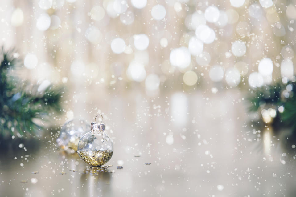 Morrisons, John Lewis and Waitrose commit to going glitter-free this Christmas. (Getty Images)