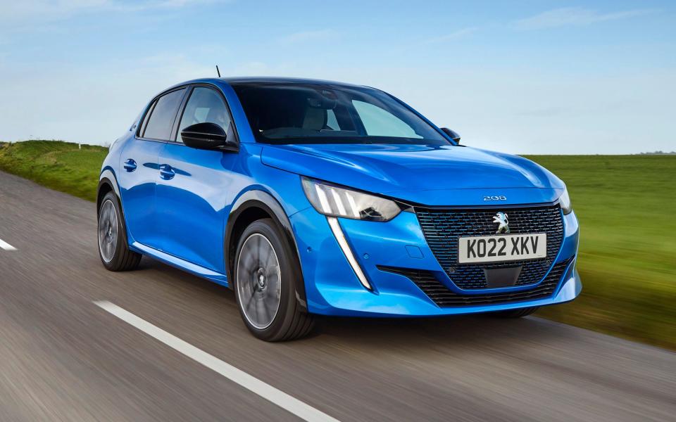 The Peugeot 208; eye-wateringly expensive