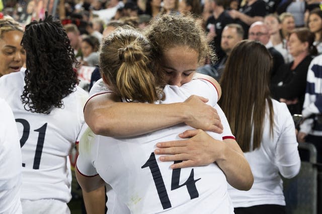 Lydia Thompson was sent off against New Zealand in the 2022 World Cup final 