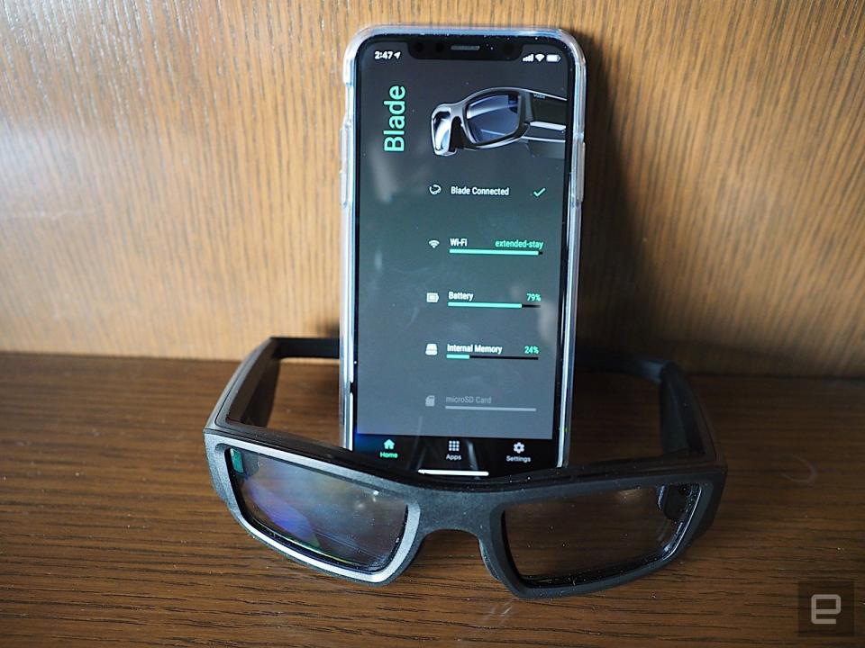 After years of development, Vuzix is now ready to ship the Blade, its firstpair of consumer-ready smart glasses