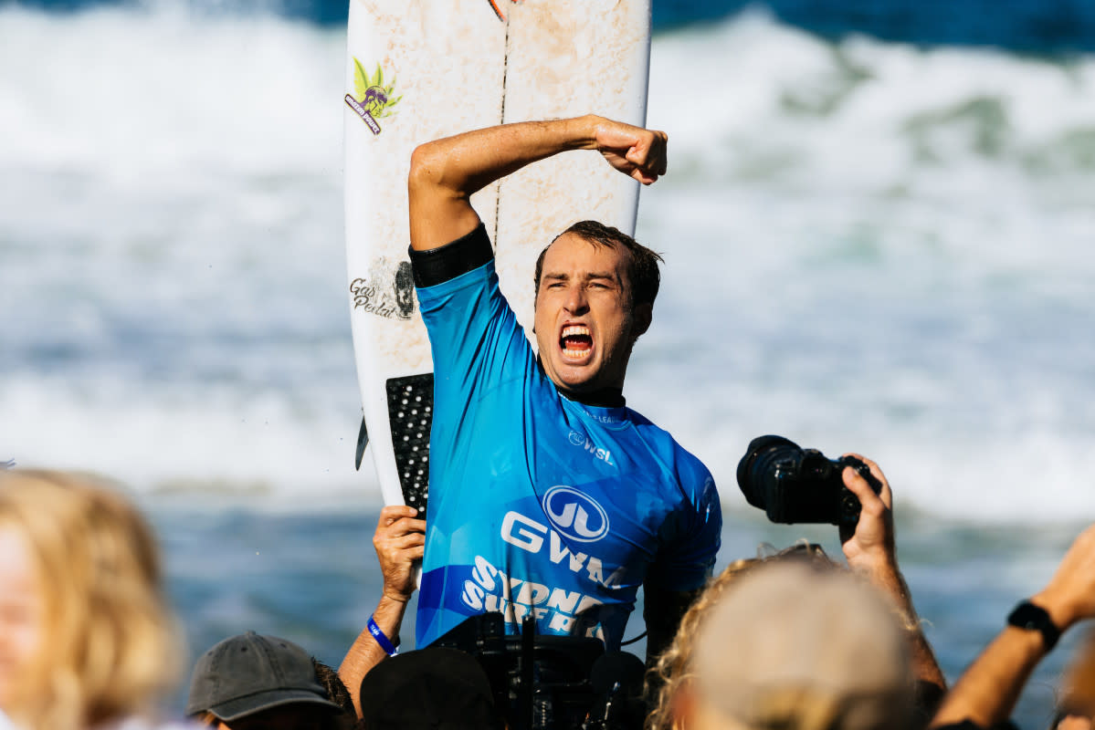 Jordy Lawler finished 11th on the Australian regional Challenger series, just short of qualifying for the 2024 Challenger Series. He went ahead and won in his hometown anyway. <p>Photo: Cait Miers/WSL</p>