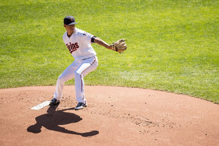 Jose Berrios was a mess for fantasy owners in 2016. Will things be any different this time around? (Photo by Brace Hemmelgarn/Minnesota Twins/Getty Images)