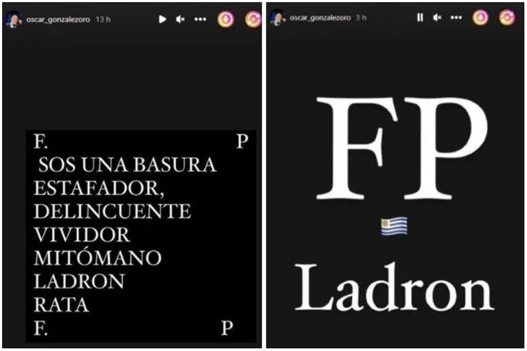 Los enigmáticos mensajes de OscarGonzáalez Oro (Foto: Instagram)