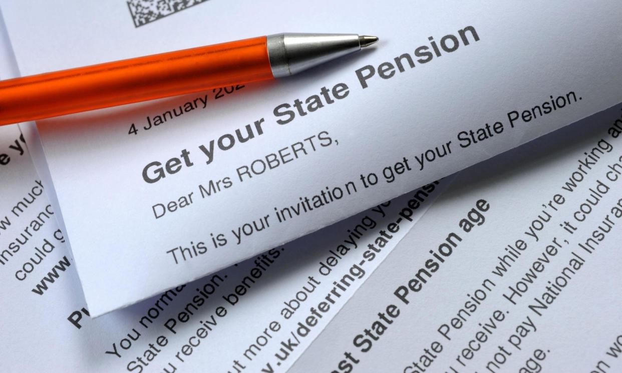 <span>For people in poor health it may be better to draw their pension as soon as it is available because they may not live long enough to recoup the money they gave up.</span><span>Photograph: Rosemary Roberts/Alamy</span>