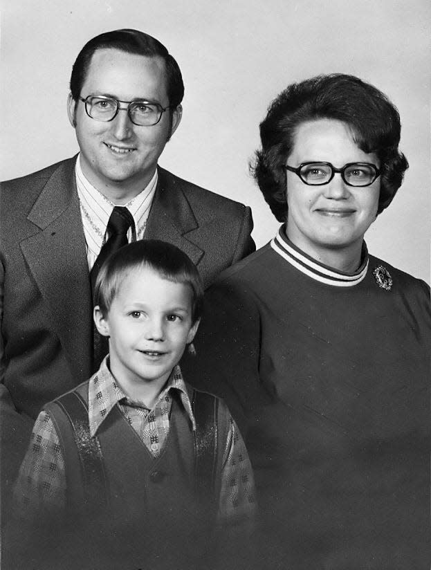 The Hilbelink family in 1973. The Rev. John Hilbelink was the first pastor at Sheboygan's Grace Presbyterian Church.
