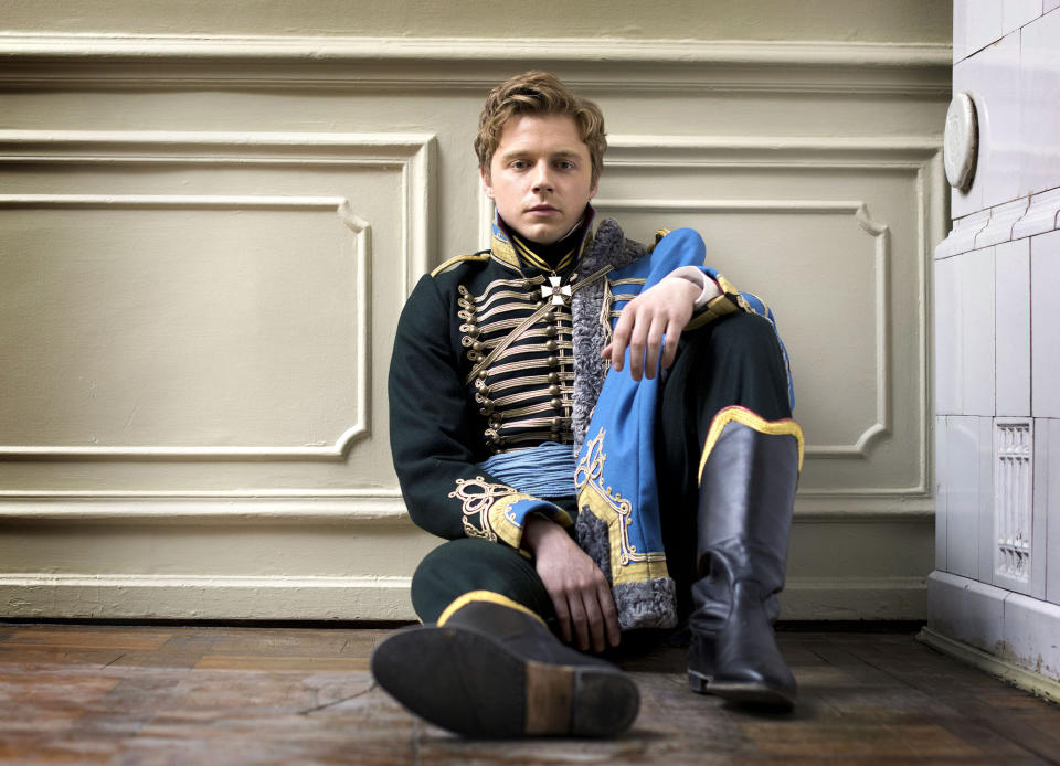 Jack Lowden as Nikolai Rostov.