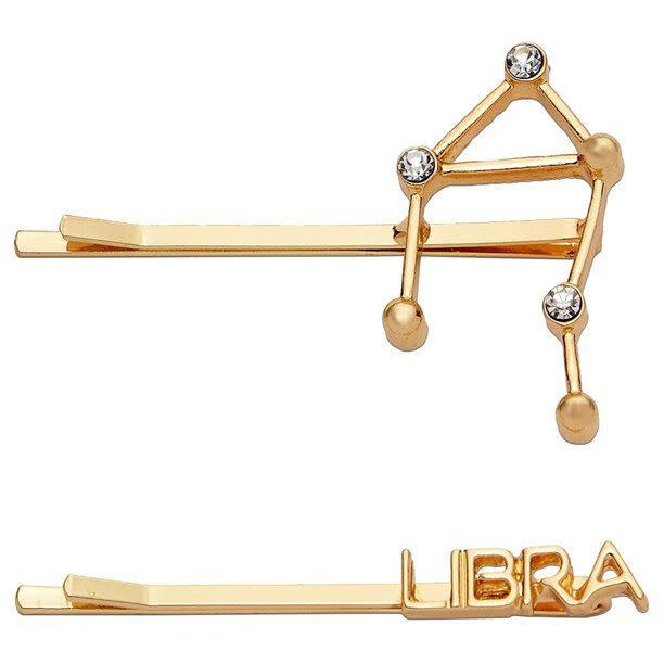 2 Pcs Libra Zodiac Bobby Pins