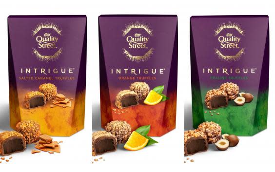 Quality Street Intrigue truffles (Nestlé)