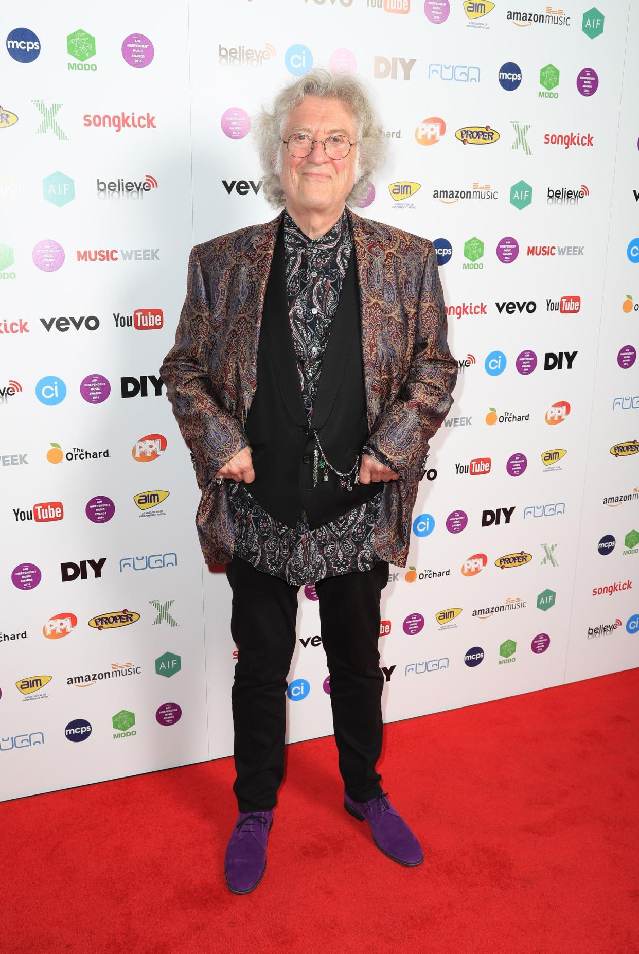 Noddy Holder attends the AIM Awards at The Brewery in London.