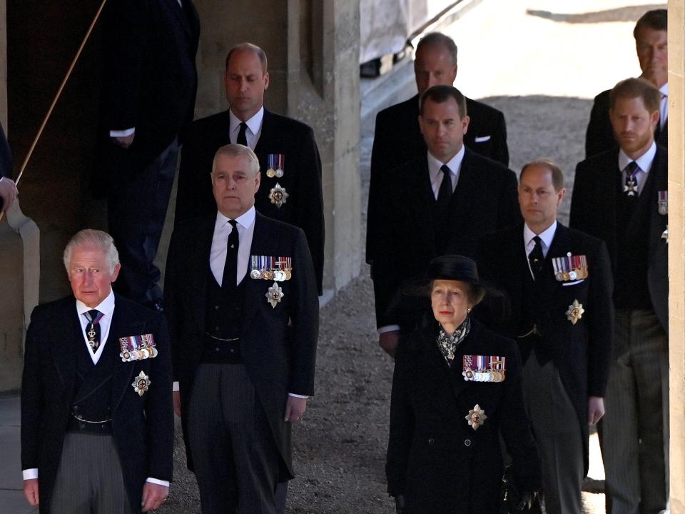prince philip funeral procession