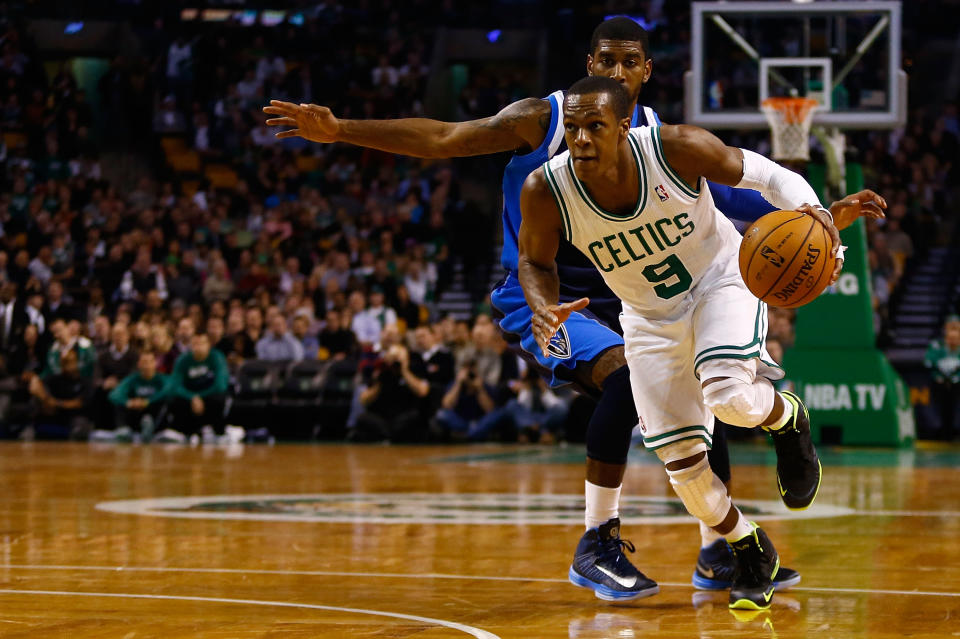 Rajon Rondo。(Photo by Jared Wickerham/Getty Images)