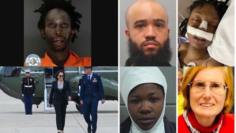 Screenshot: Aurora Police Department, St. Louis County Jail, Facebook, Cook County Sheriff’s Office, NBC 5 Chicago, Facebook, KCUR, WGRZ, Photo: Jim WATSON / AFP (Getty Images), MoMo Productions (Getty Images), Dia Dipasupil (Getty Images), Akron Police Department