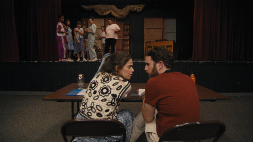 Molly Gordon and Ben Platt in the Waiting for Guffman-esque Sundance comedy, Theater Camp. (Photo: Courtesy of Sundance Institute)