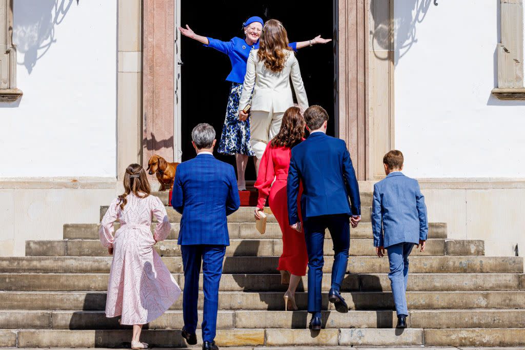 princess isabella of denmark confirmation at fredensborg palace