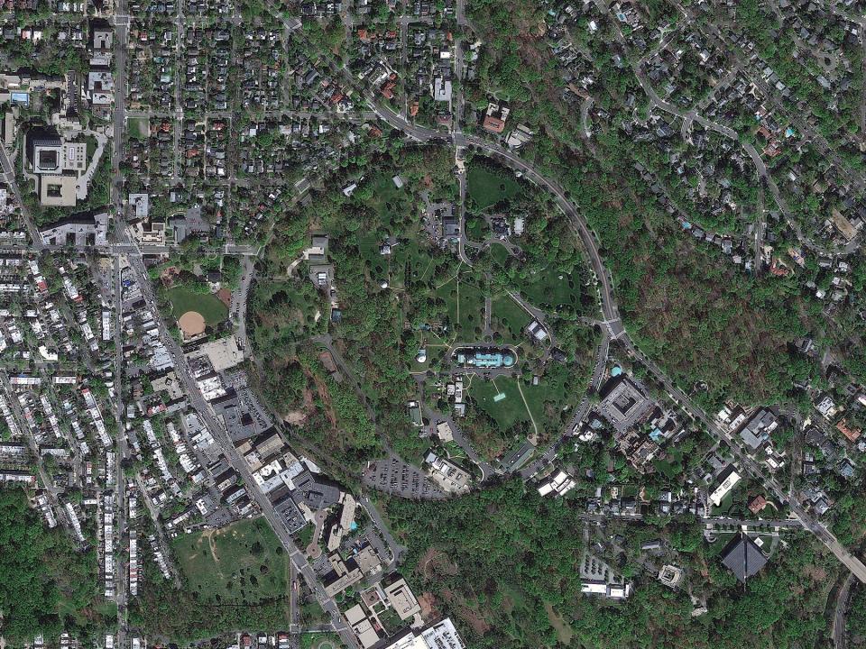 Aerial of the Naval Observatory