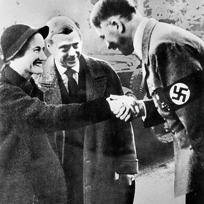 Hitler greets the Duke and Duchess Of Windsor - Getty Images 