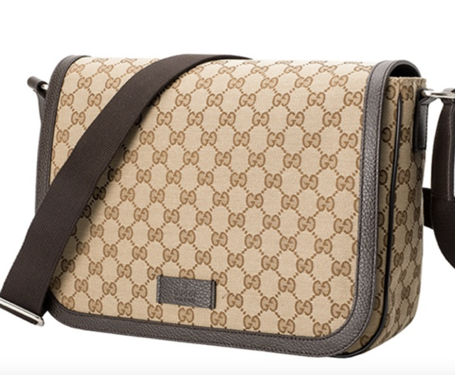 Gucci, GG Supreme Canvas Micro Cross-body Bag, Mens