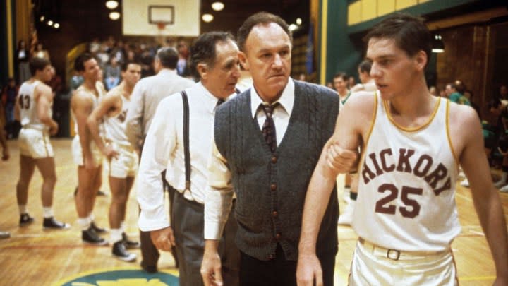 The cast of Hoosiers.