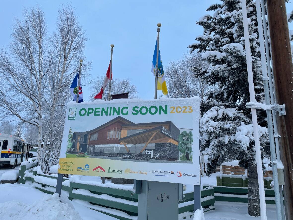 The federal government is providing an additional $5 million to cover cost overruns due to the pandemic for the new Avens Pavilion. (Sara Minogue/CBC - image credit)