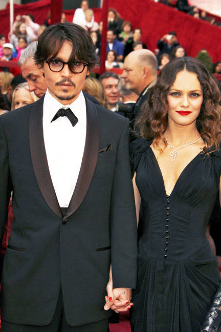 Johnny Depp and Vanessa Paradis