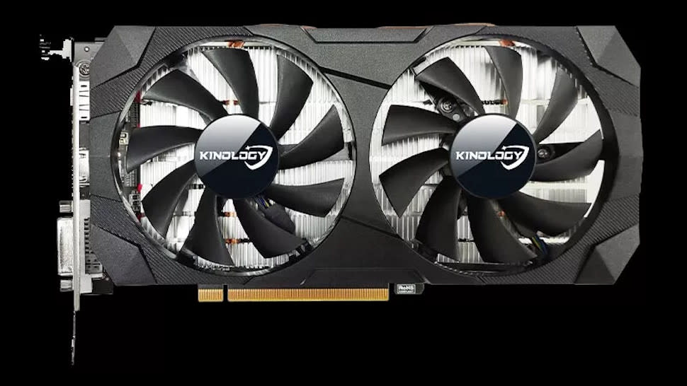  Kinology Radeon RX 580 2048SP graphics card 