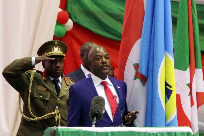 Burundi descended into violence after President Pierre Nkurunziza launched a controversial bid for a third term in April (AFP Photo/Landry Nshimiye)