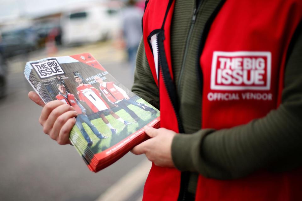 Lord Bird is the founder of street magazine The Big Issue (PA)