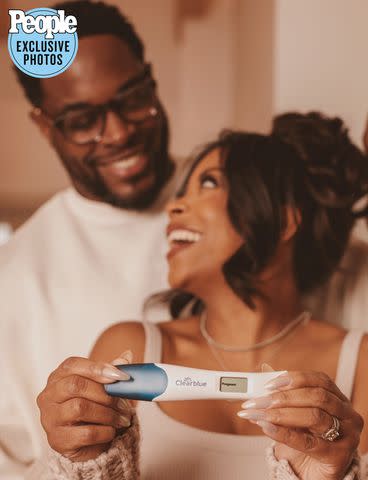 <p>Dalvin Adams Photography</p> Bresha Webb and husband Nick Jones Jr.