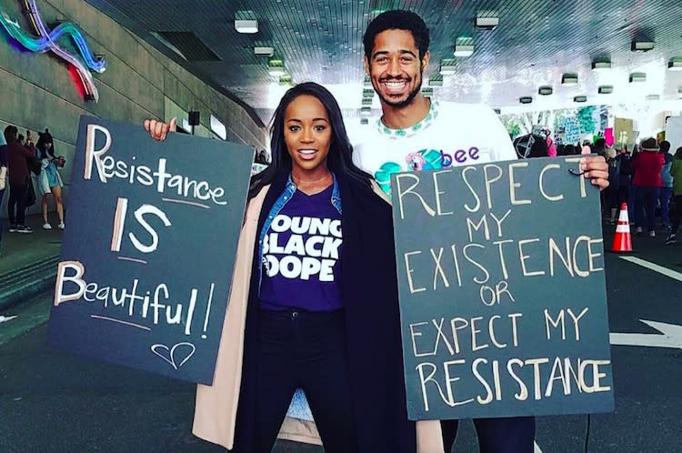 These celebs took to the streets for Women’s Marches all across the country and our hearts are SO full of pride