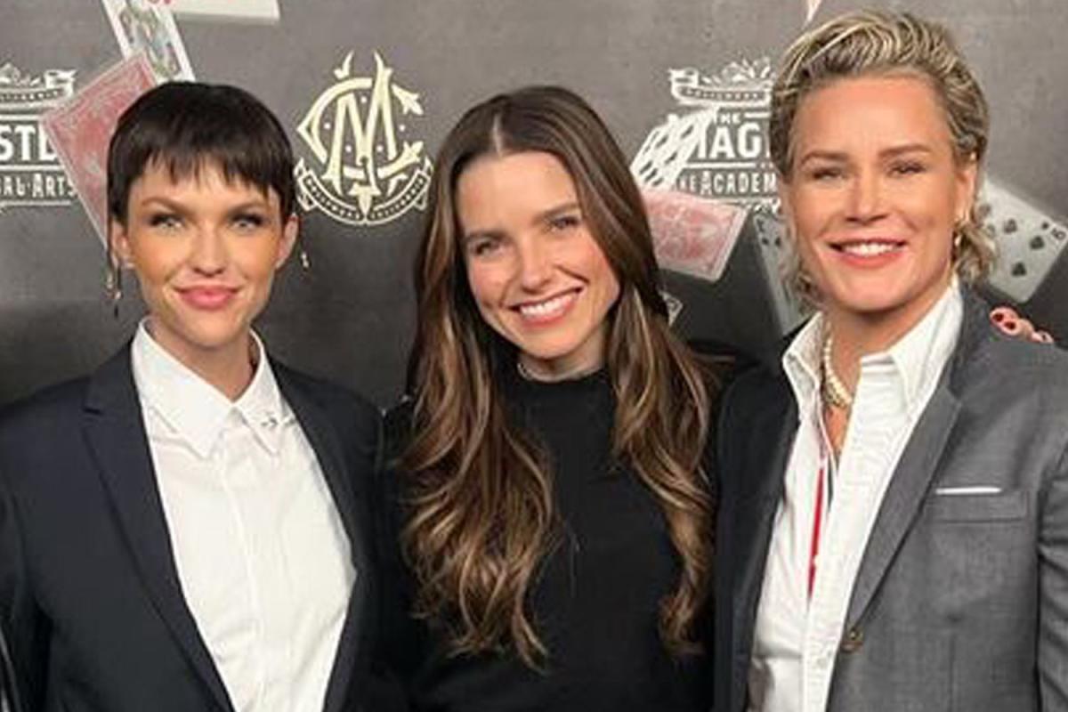 Sophia Bush and Ashlyn Harris Were Very Affectionate at Pal Ruby