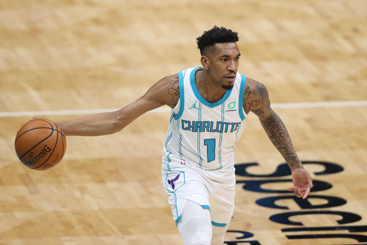 Los Angeles Lakers guard Malik Monk (11) during an NBA basketball