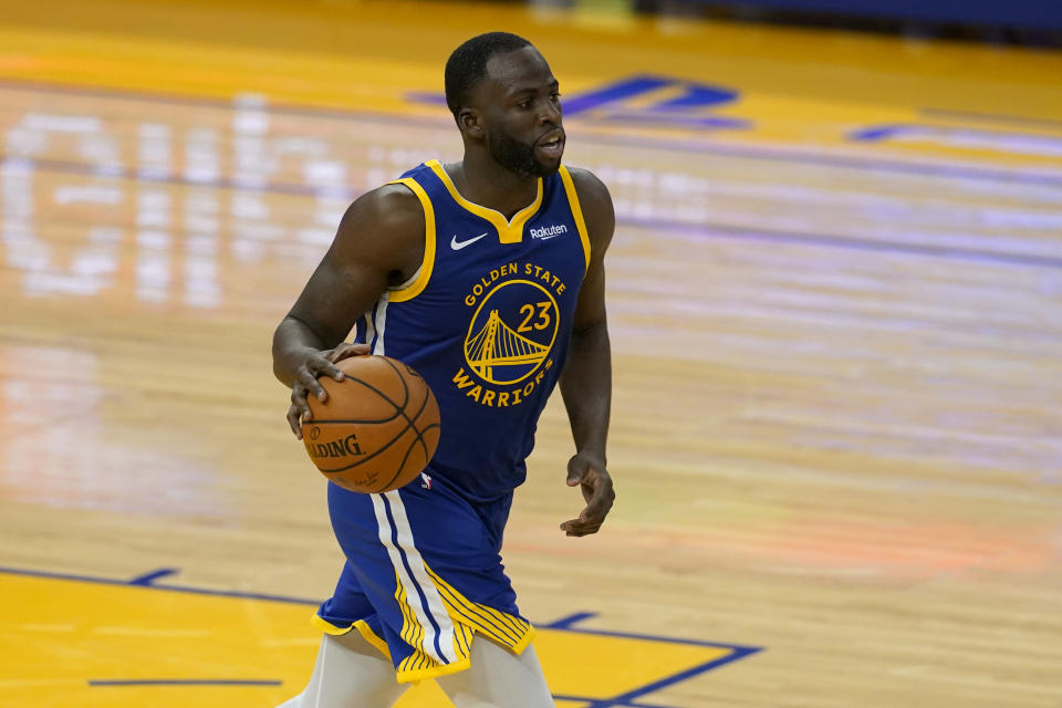 Draymond Green sprained his ankle during a pickup game last month, but was cleared to return to practice fully on Sunday.