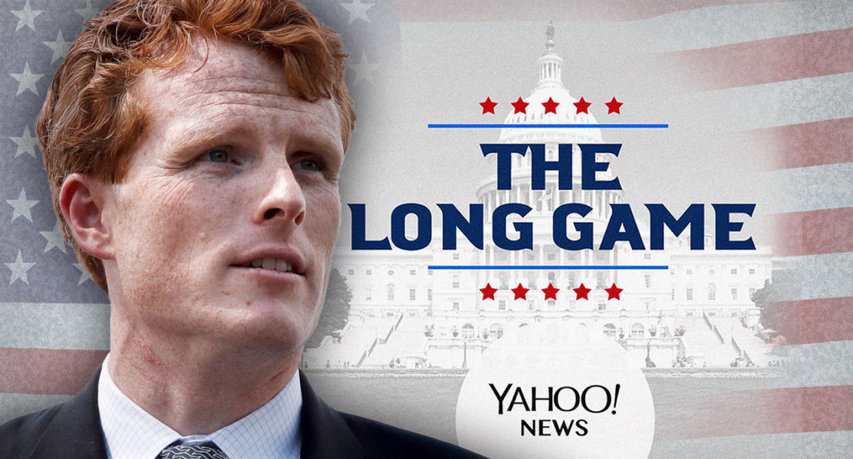 Rep. Joe Kennedy III (Photo illustration: Yahoo News; photos: AP)