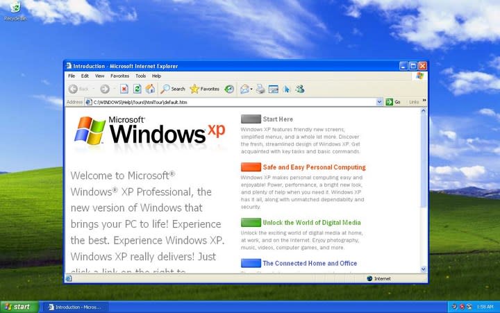 Windows XP上的Internet Explorer一度是全球使用者上網的唯一選擇，但後來也成了歷史的塵埃。