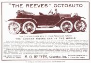 <p>Reeves Octoauto. Modello del 1911 con ben otto ruote. Fu un totale flop: non ne venne ordinata nemmeno una. </p>