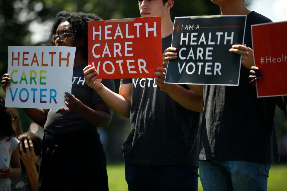 Healthcare protest ACA