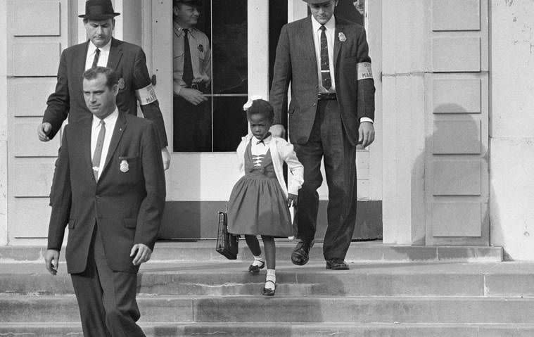 <p>Bridges probably had no idea that the bold act she committed in 1960 would set off a chain reaction leading to the integration of schools in the South. She was just six years old when she became the first African American student to attend William Frantz Elementary in Louisiana at the height of desegregation. She is now the chair of the <a href="https://rubybridgesasingh.weebly.com/ruby-bridges-foundation.html" rel="nofollow noopener" target="_blank" data-ylk="slk:Ruby Bridges Foundation;elm:context_link;itc:0;sec:content-canvas" class="link ">Ruby Bridges Foundation</a>, which was formed in 1999 to promote "the values of tolerance, respect, and appreciation of all differences."</p>