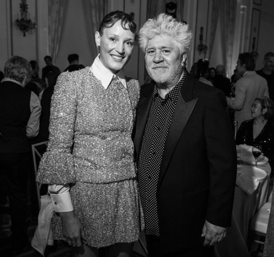 Vicky Krieps and Pedro Almodóvar, TIFF 2023