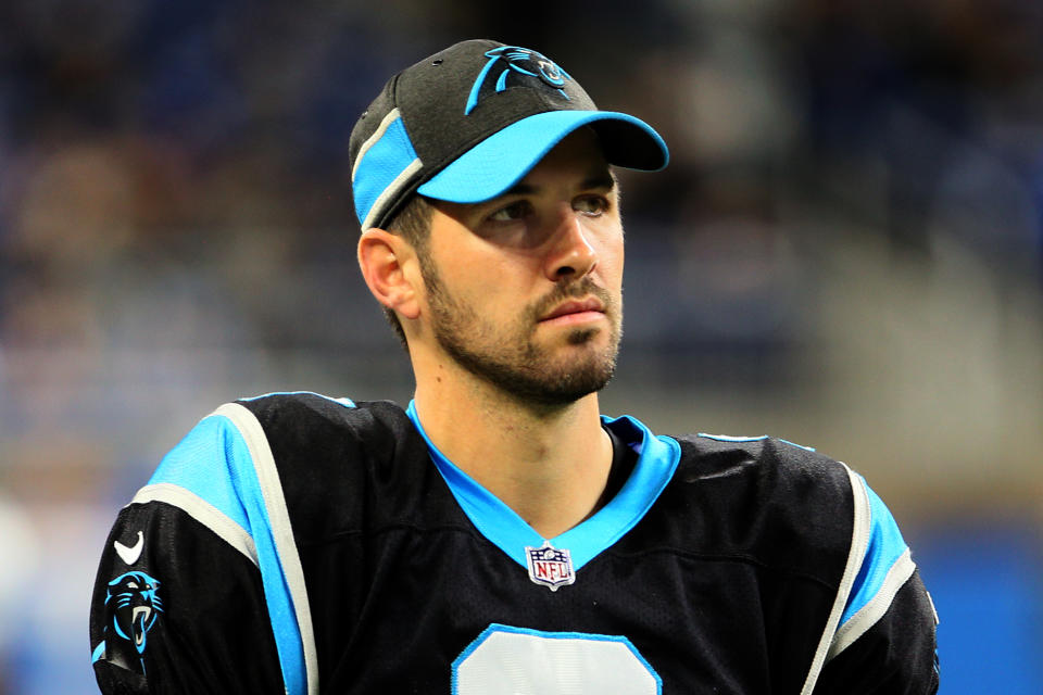 Graham Gano won't kick for the Panthers this season. (Getty)