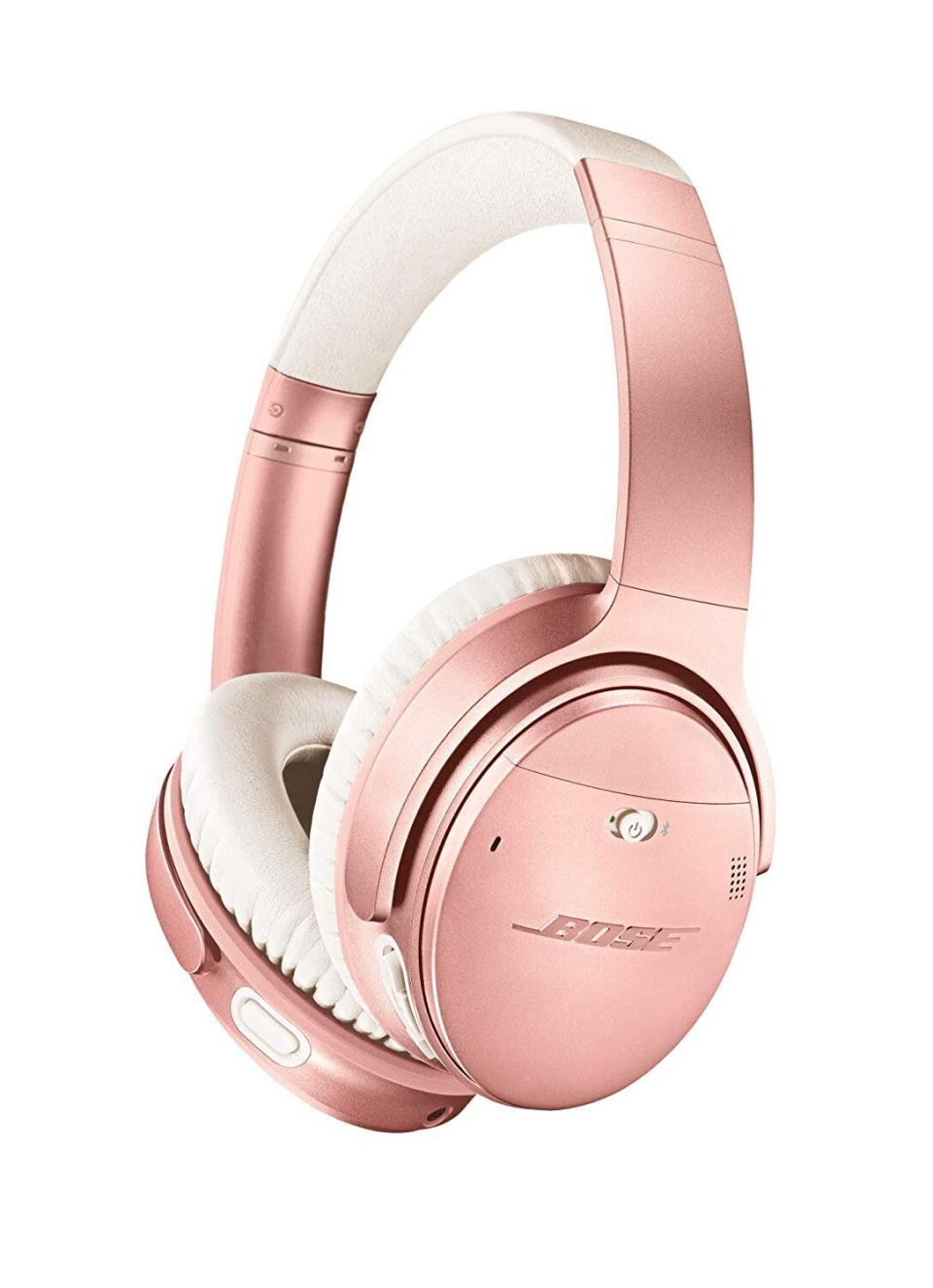 The <a href="https://fave.co/34SbDA2" target="_blank" rel="noopener noreferrer"><strong>Bose QuietComfort Wireless Bluetooth Headphones</strong></a> are a game-changer when it comes to getting some peace and quiet. They offer three levels of world-class noise cancellation, hassle-free Bluetooth pairing, and Bose AR &mdash; an audio-only form of augmented reality. <strong><a href="https://fave.co/34SbDA2" target="_blank" rel="noopener noreferrer">Get them from Best Buy</a></strong>.