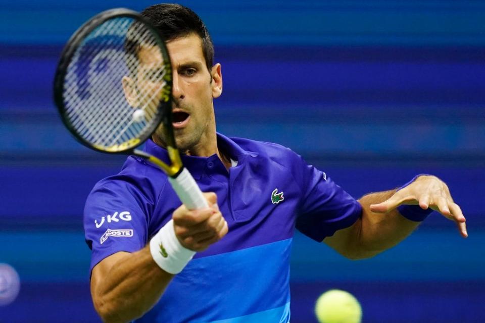 Novak Djokovic is into round two (Frank Franklin II/AP) (AP)