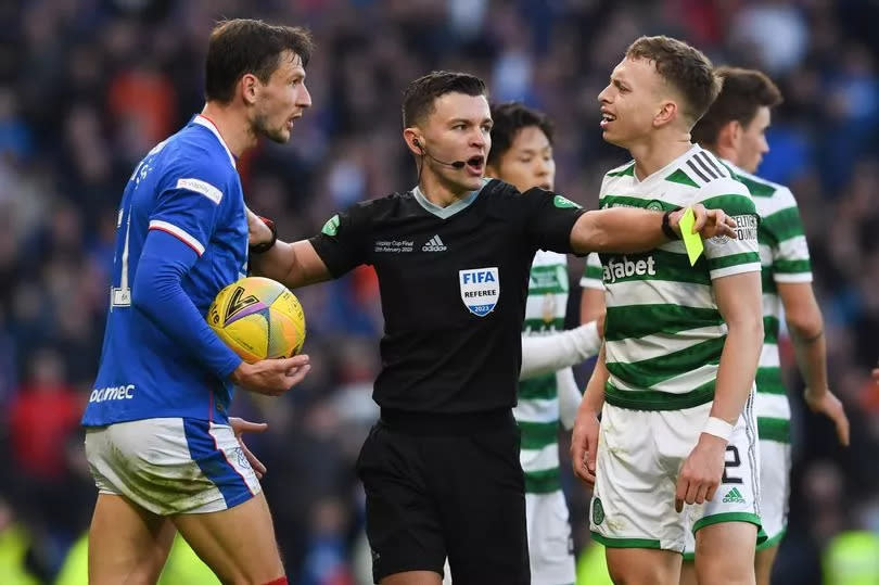 NIck Walsh will referee Celtic vs Rangers in the Scottish Cup Final