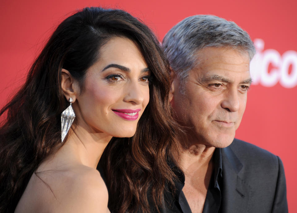 There’s a 17-year age difference between George and Amal Clooney. (Photo: Getty Images)