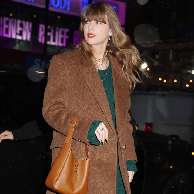 Taylor Swift Praises 'Basic' Knee Socks, Boots & Tights for Fall – Footwear  News