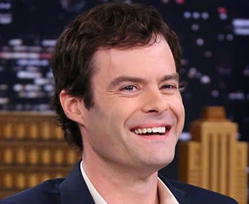 Bill Hader laughing