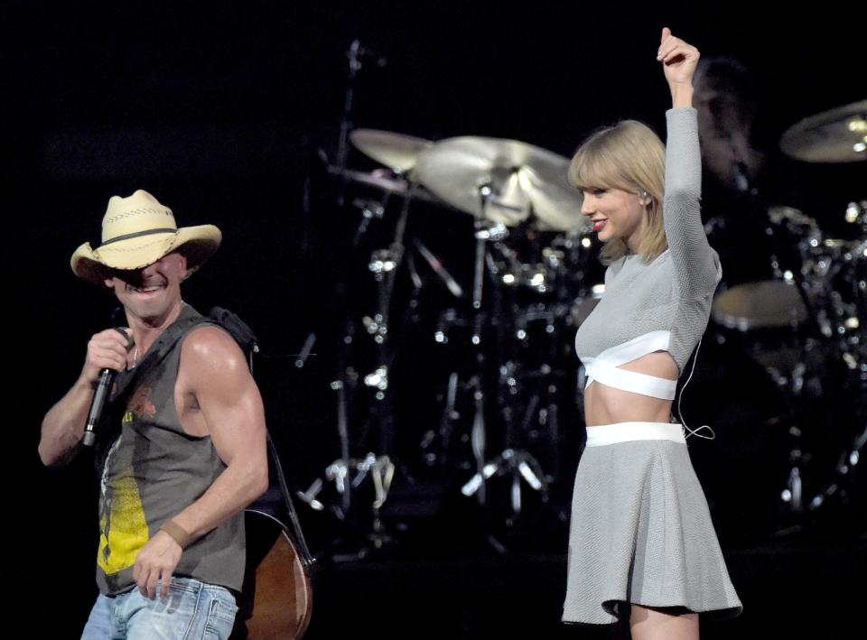 kenny chesney taylor swift big revival tour