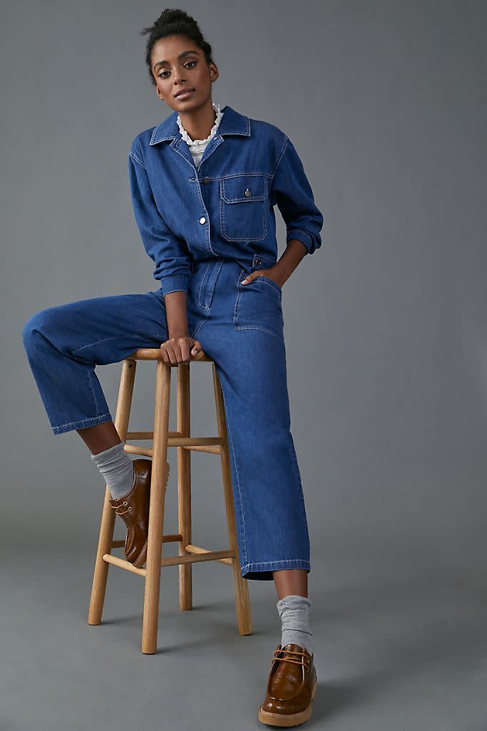 Aya Denim Utility Jumpsuit