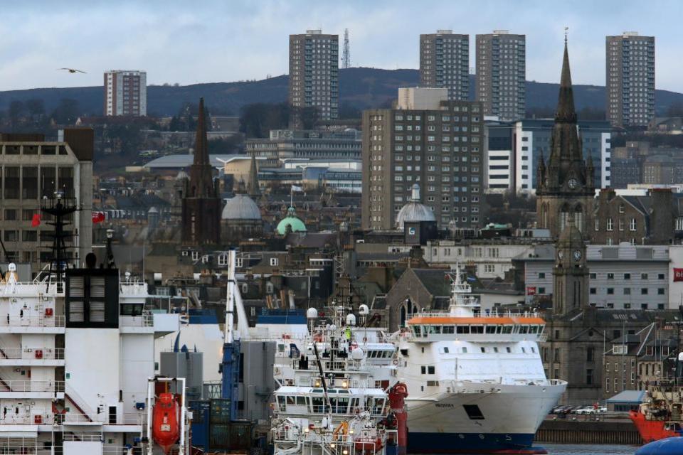 The National: Loss of oil and gas jobs has had a major impact on Aberdeen