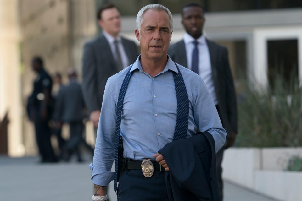 Los Angeles homicide detective Harry Bosch is pushed to his limit while investigating an arson case that led to the deaths of apartment residents, including a 10-year-old girl, in the final season of Amazon's "Bosch."