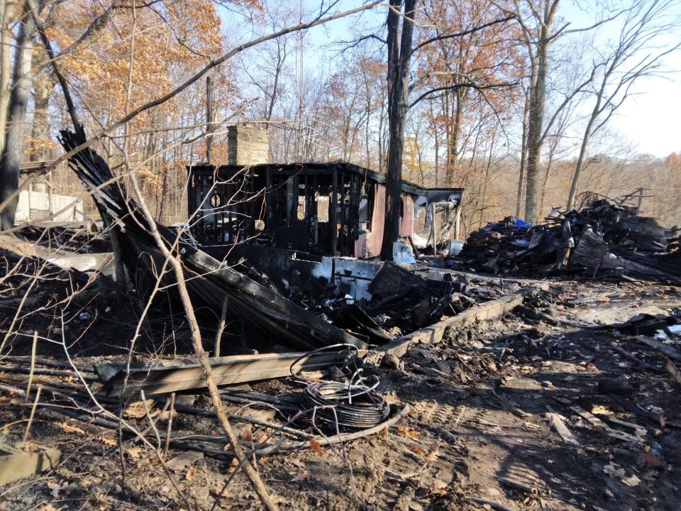 Aiden McNutt, 18, died as the result of a Saturday night fire at his family's home at 4156 Andora Road in Carroll County's Washington Township.